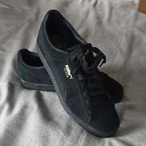 Puma Suede Black Sneakers for Men